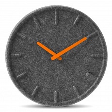 Felt Clock by Leff