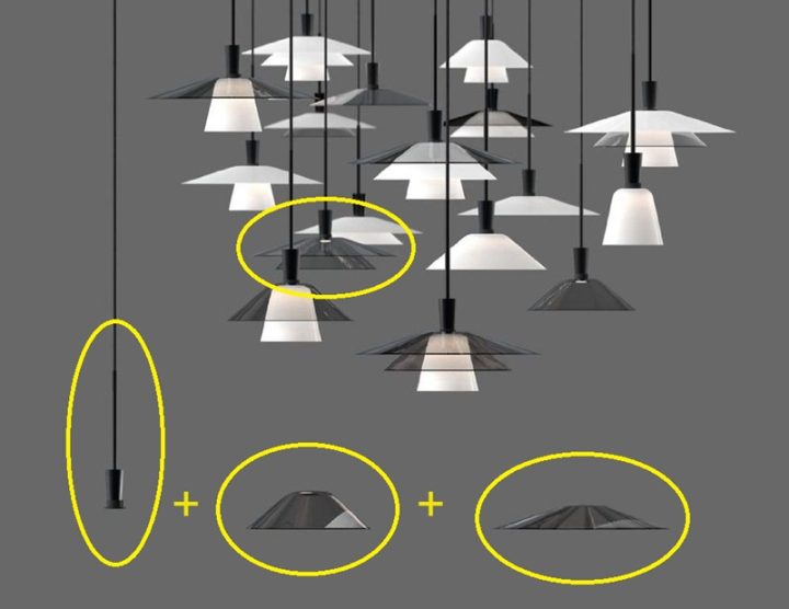 Modula Hanging Light bundle - Image 2