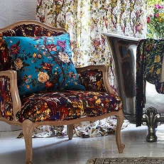 The Chesham Cabinet" collection by Liberty of London Lady Kristina fabric