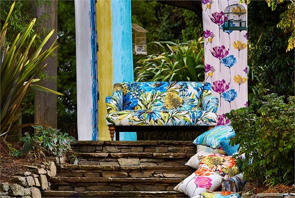 Harlequin "Fauvisimo" Trattino Floreale fabric
