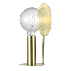 Dean Disc Table Light by Nordlux - brass finish