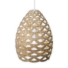 A bamboo hanging light