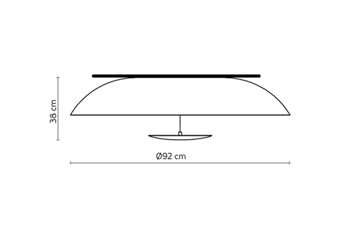 Blanco Ceiling Light by Karman - Image 5