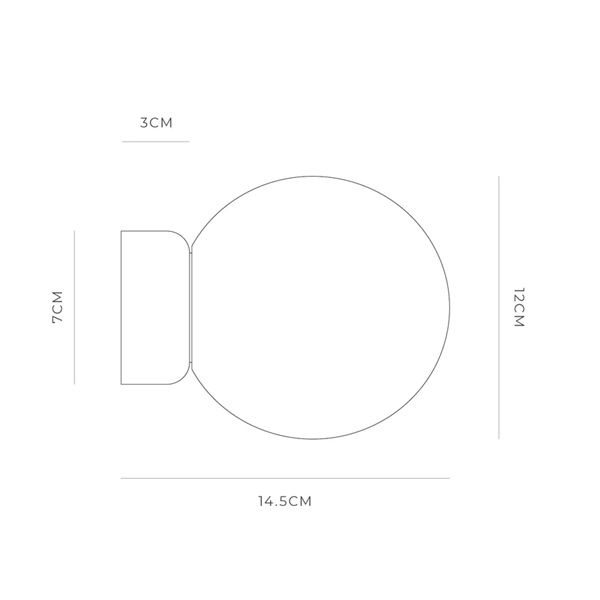 Orb Deco Wall light by Lighting Republic - Image 15