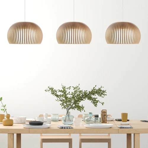 Leo Wooden Pendant - Image 2